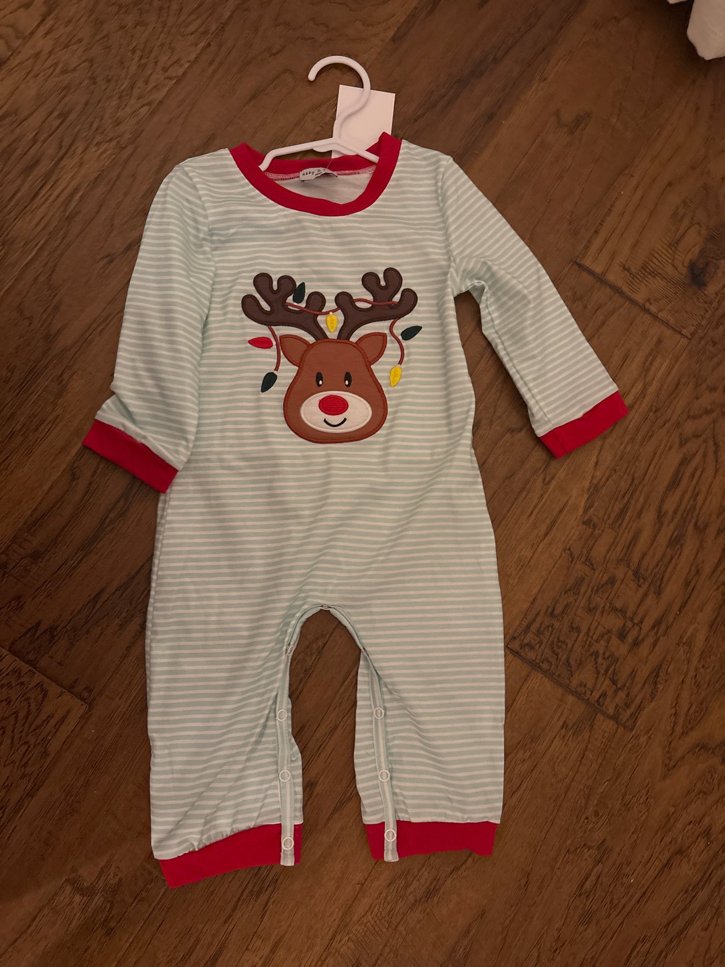 Reindeer Light Romper