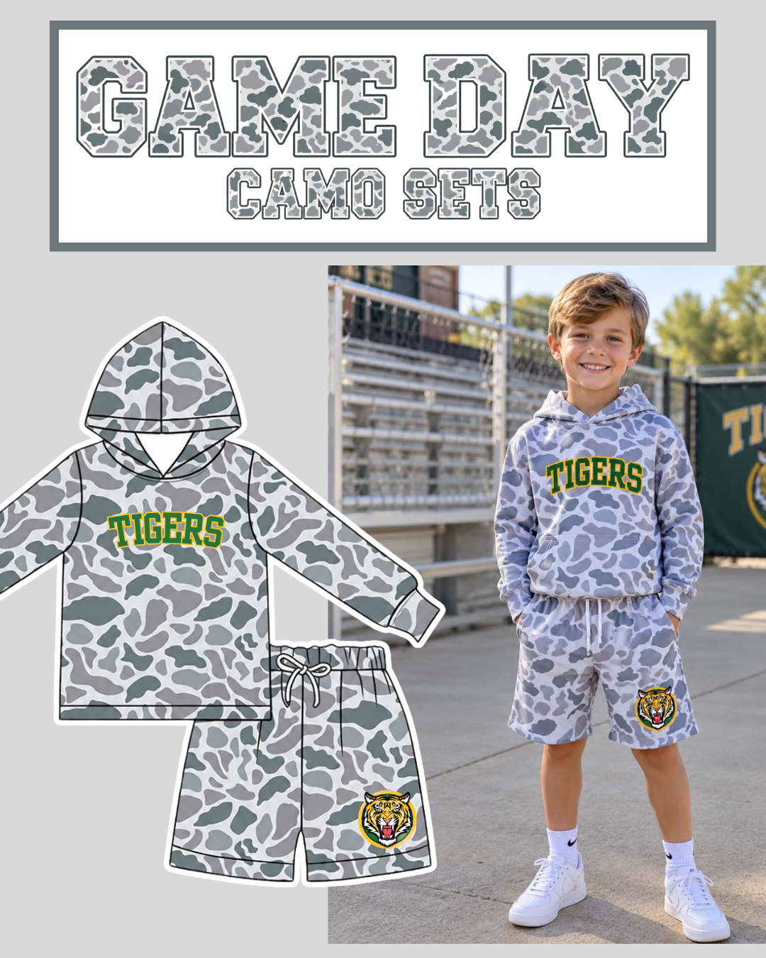 Pre-order Game Day Camo Sets