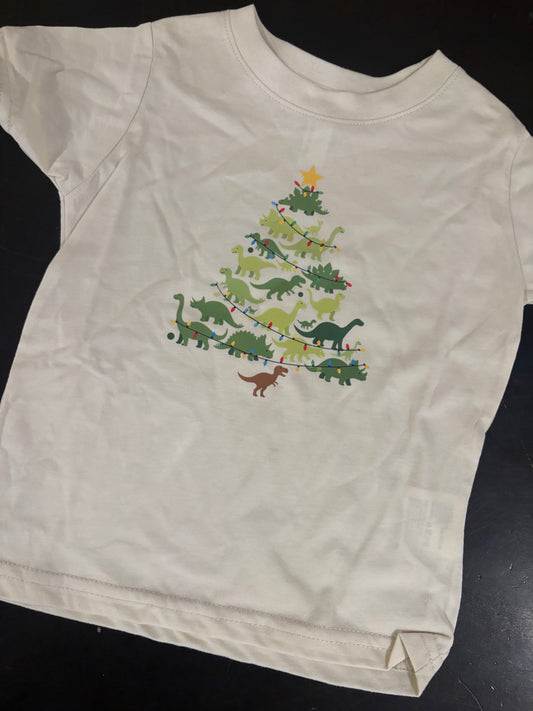Christmas Dino Tee