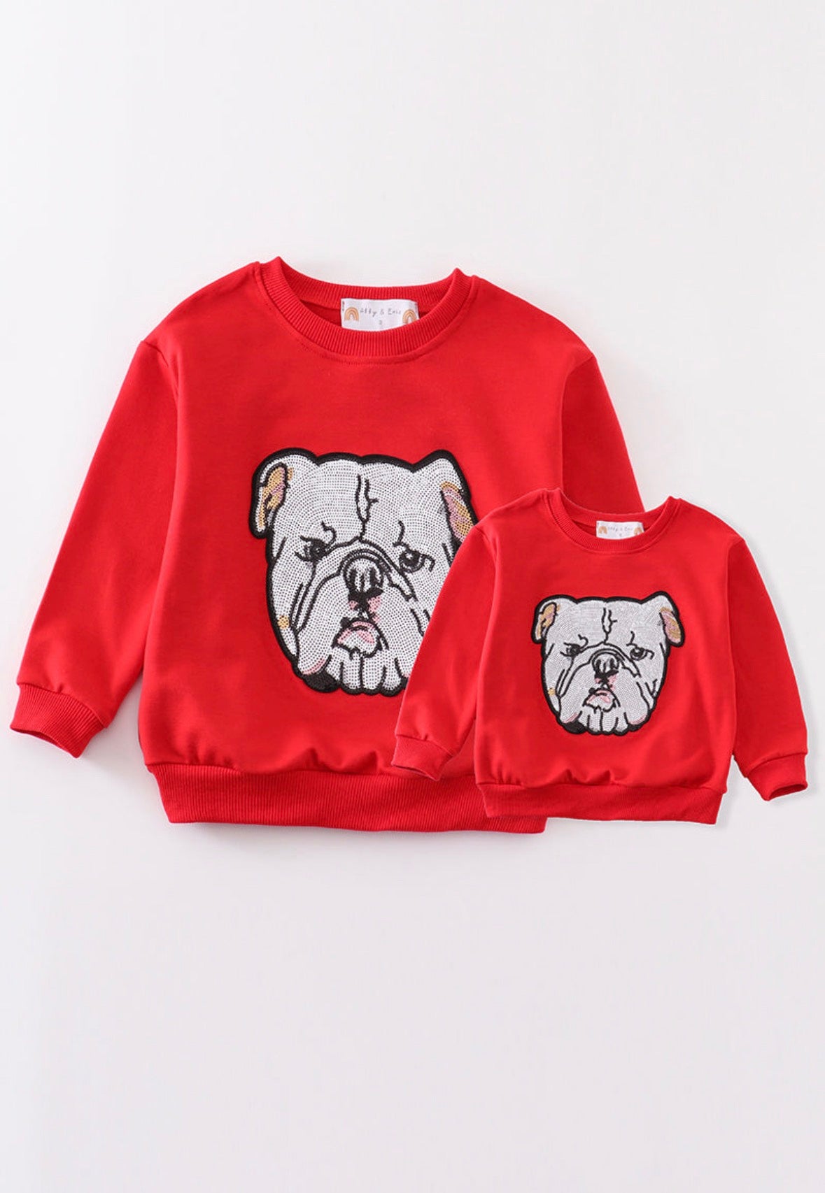 Pre-order Sequin Bulldog Pullover