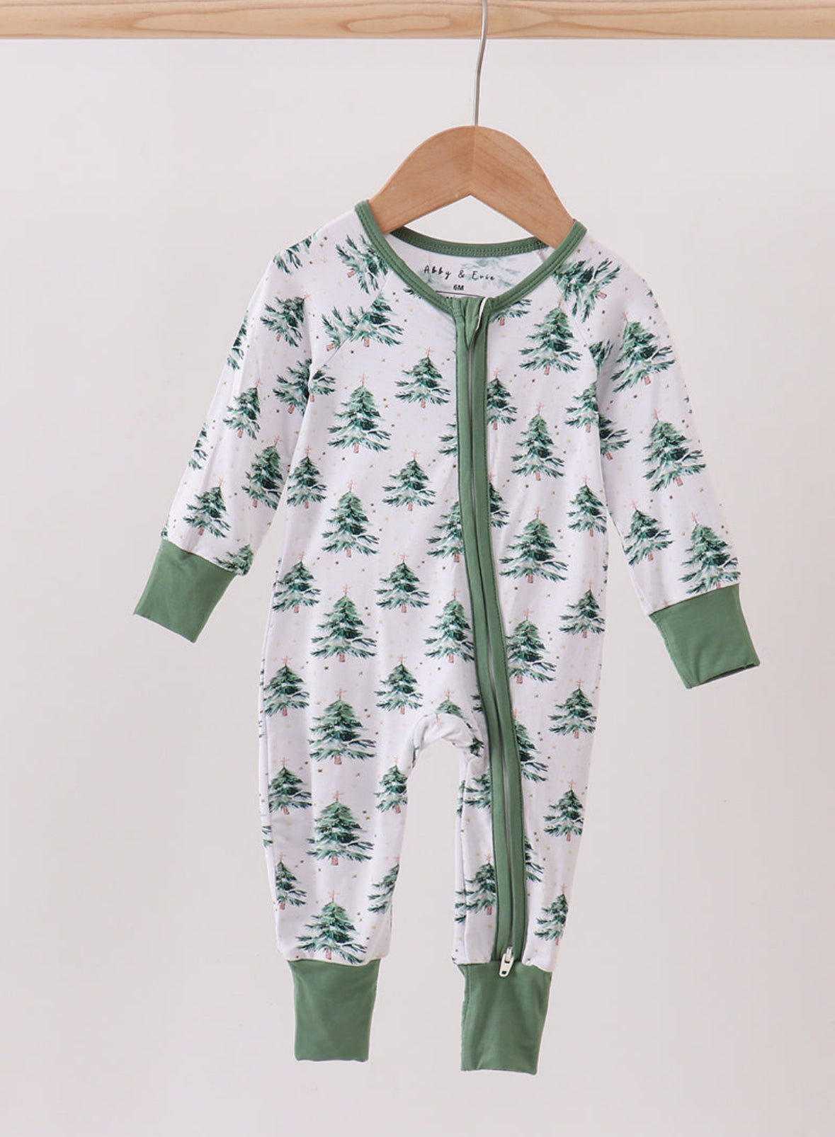 Green Tree Bamboo Pajamas