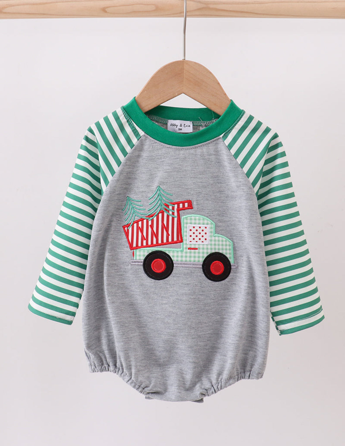 Christmas Dump Truck Bubble