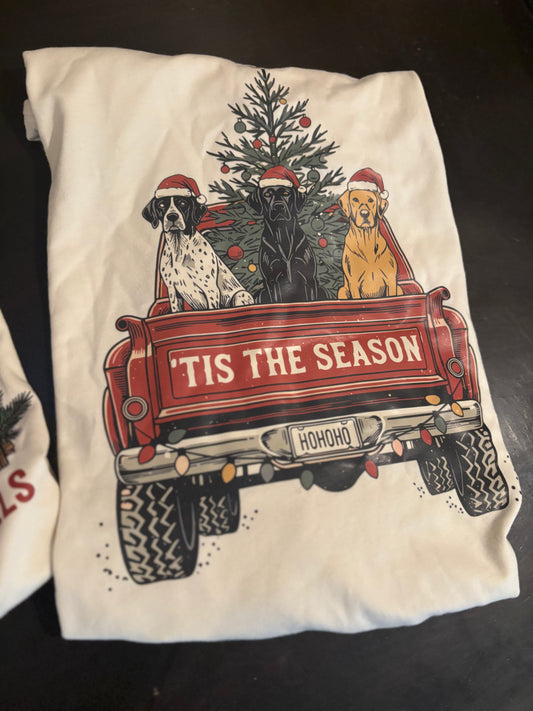 Tis The Season Dog Tee