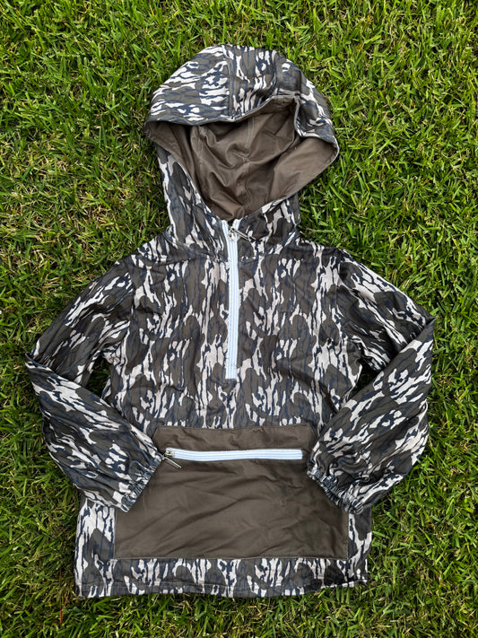 Camo Hooded Pullover