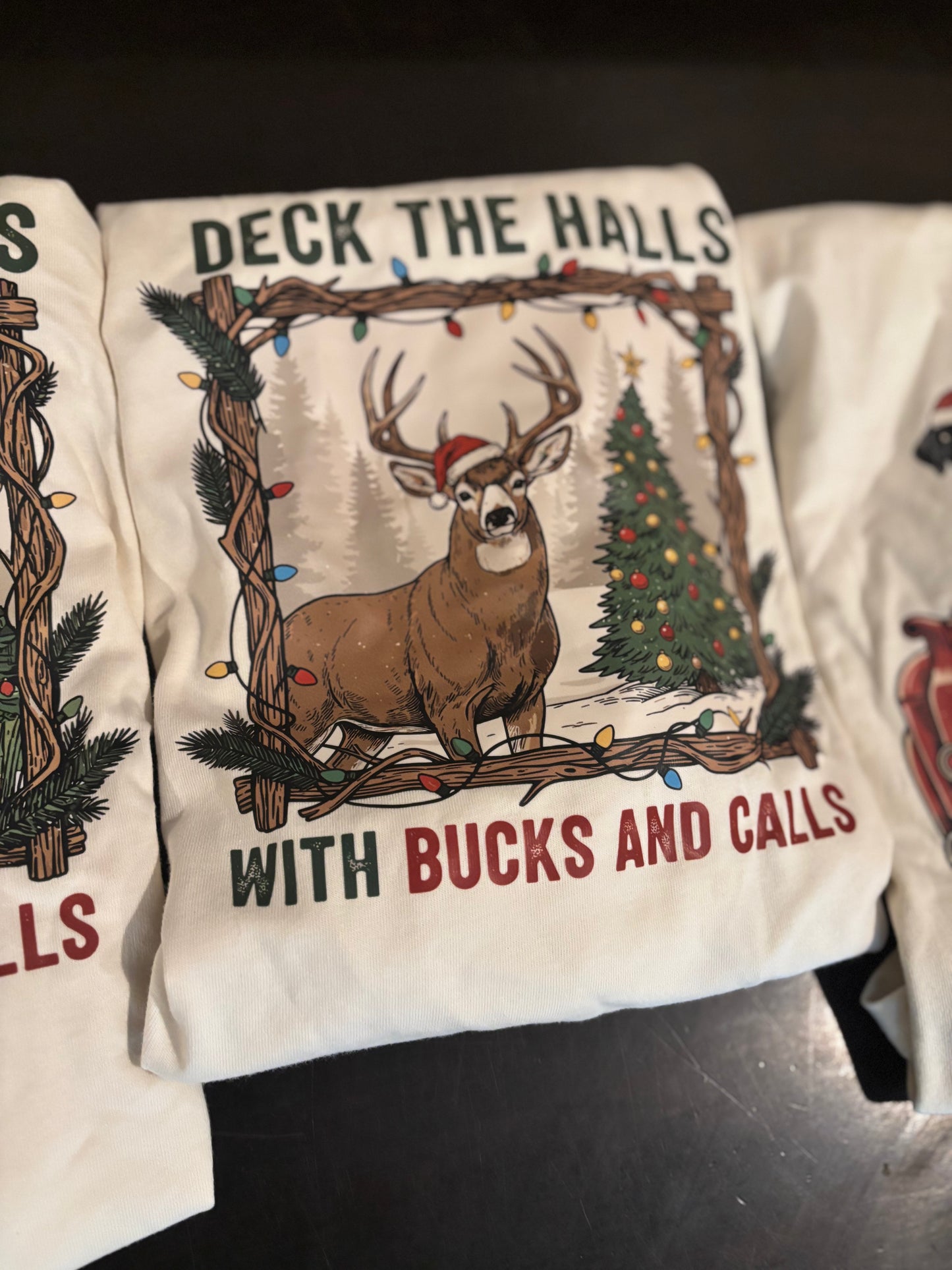 Deck the Halls Duck Tees