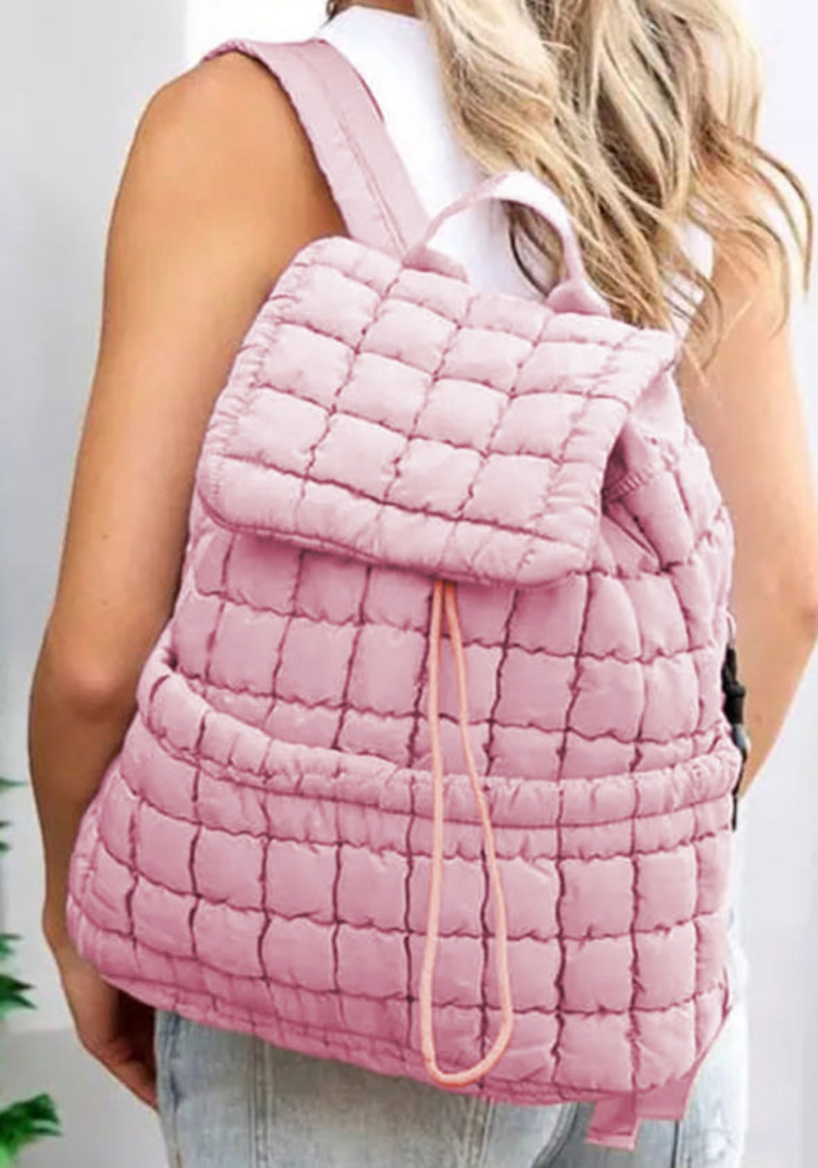 Pre-order Pink Puffer Backpack