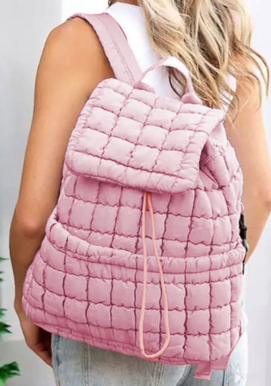 Pre-order Pink Puffer Backpack