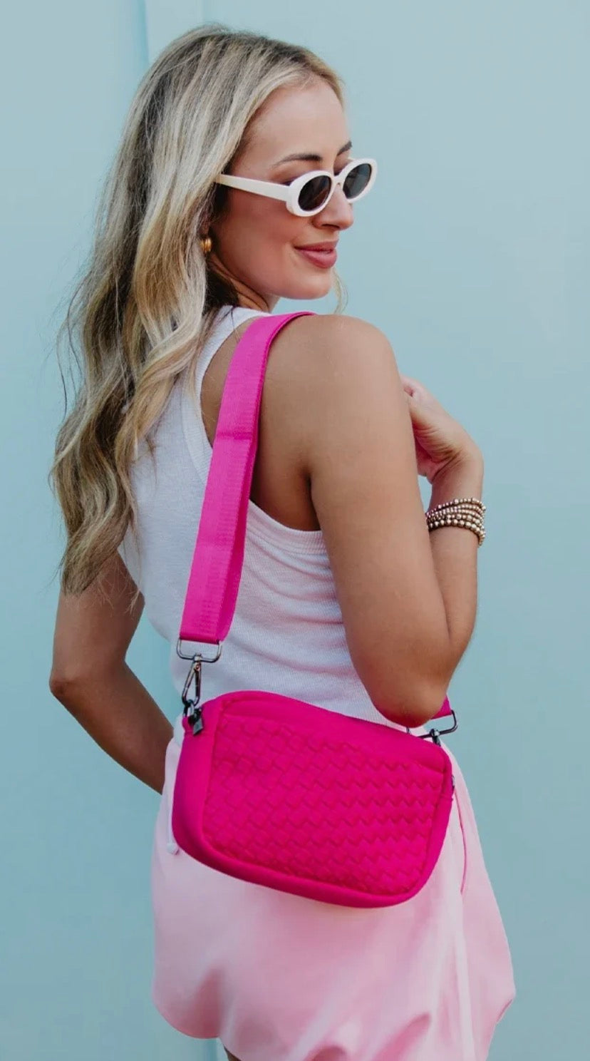 Woven Crossbody Bag