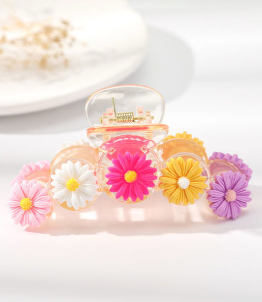 Pastel Flower Clip