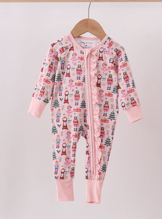 Pink Nutcracker Bamboo Pajamas