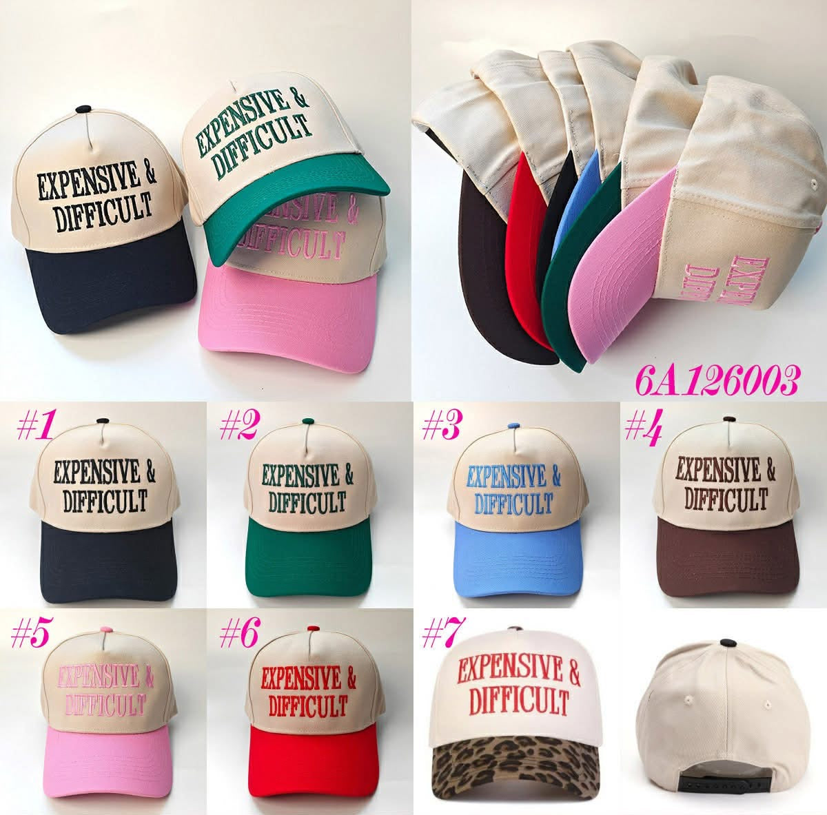 Embroidered Adult Trucker Hats