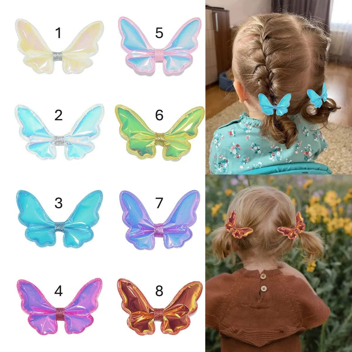 Pre-order Butterfly Clips