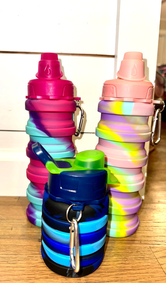 Silicone Collapsible Water Bottle