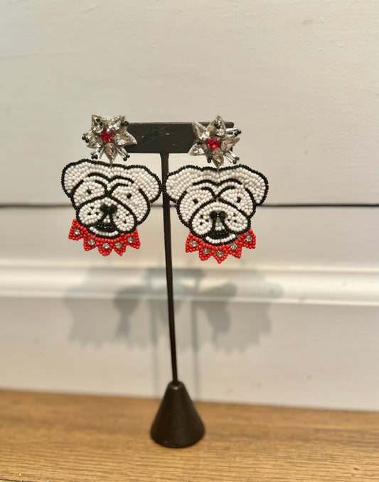 Bulldogs Earrings