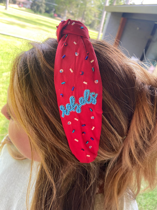 Red Rebels Headband