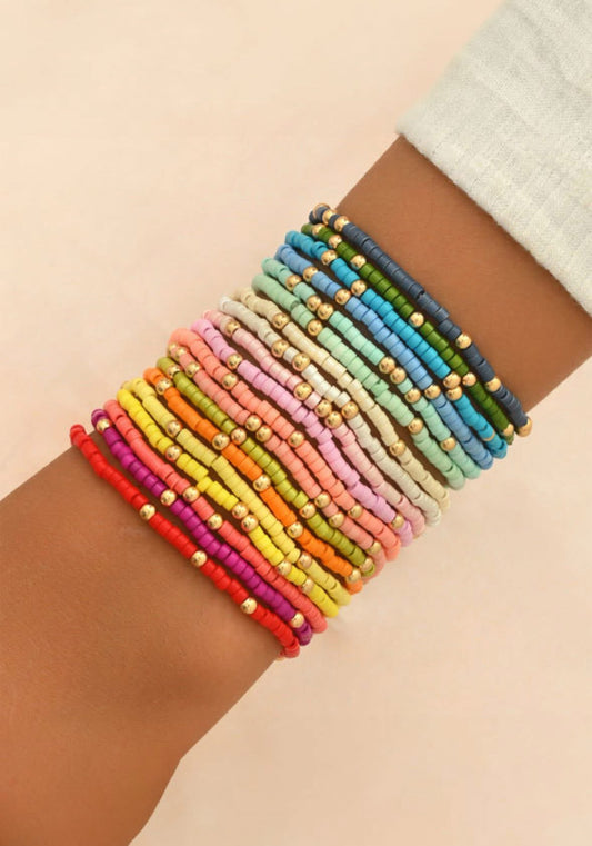 Colorful Stackable Bracelets