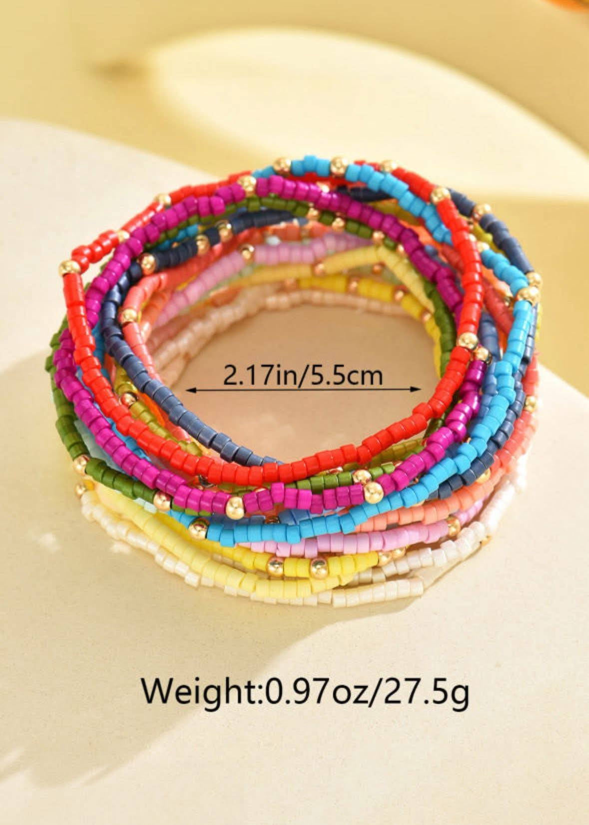 Colorful Stackable Bracelets