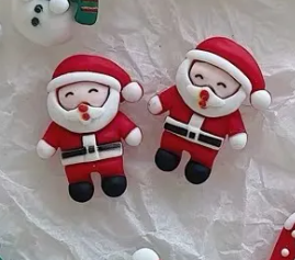 Christmas Resin Stud Earrings