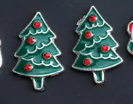 Alloy Christmas Stud Earrings
