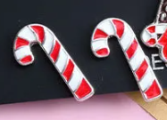 Alloy Christmas Stud Earrings