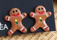 Alloy Christmas Stud Earrings