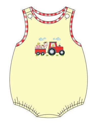 Tractor on a Farm Bubble