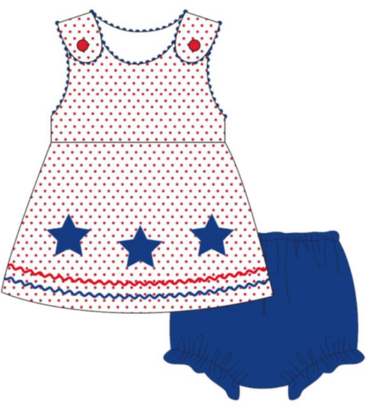 Stars & Stripes Bloomer Set