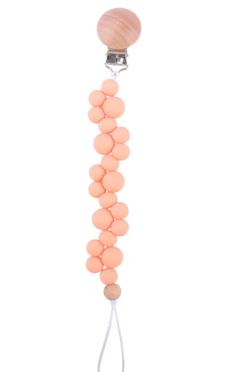 Bubble Pacifier Clips