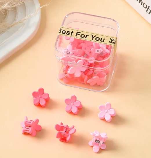 Flower Clip Jars