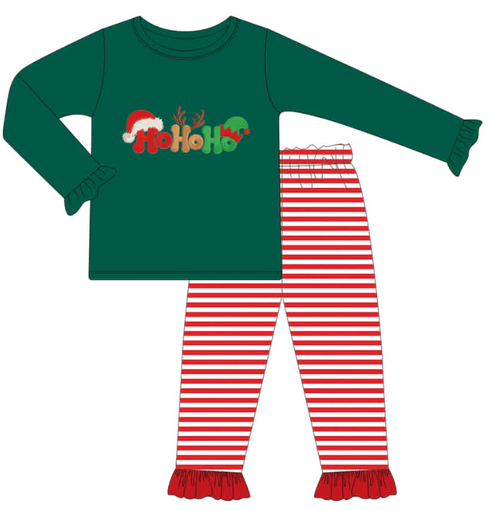 Ho Ho Ho Pants Set