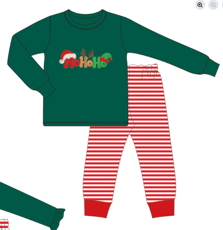 Ho Ho Ho Pants Set