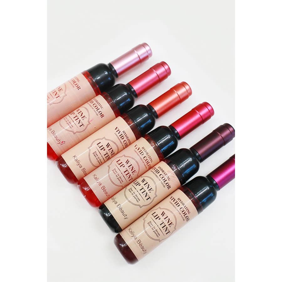 Wine Lip Tint: assorted colors