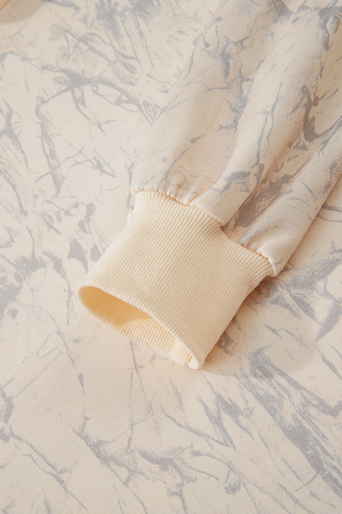 Pink Camo Mock Neck Baggy Sweatshirt