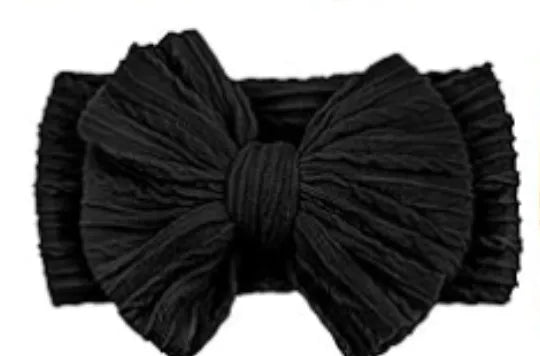 Nylon Bow Headbands